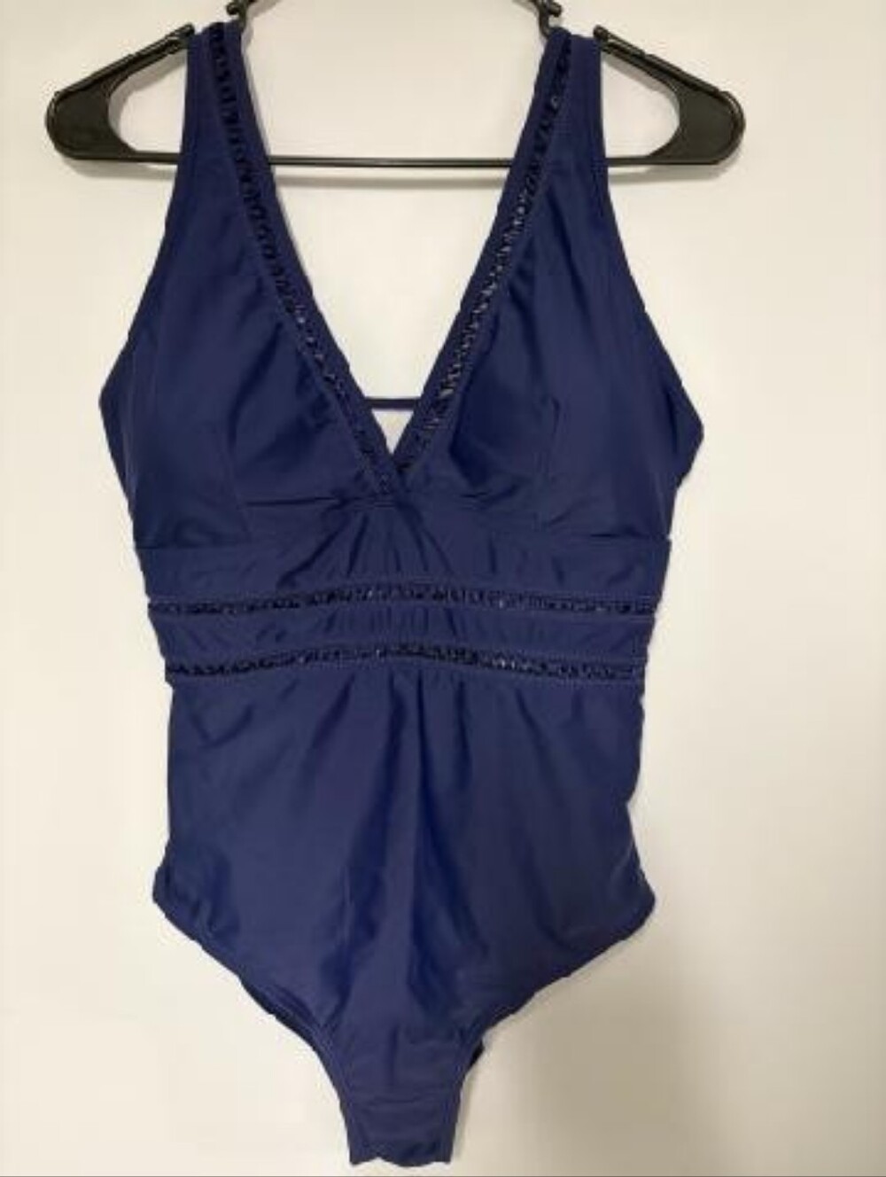Women's One-Piece Swimsuit - Classic Navy Blue